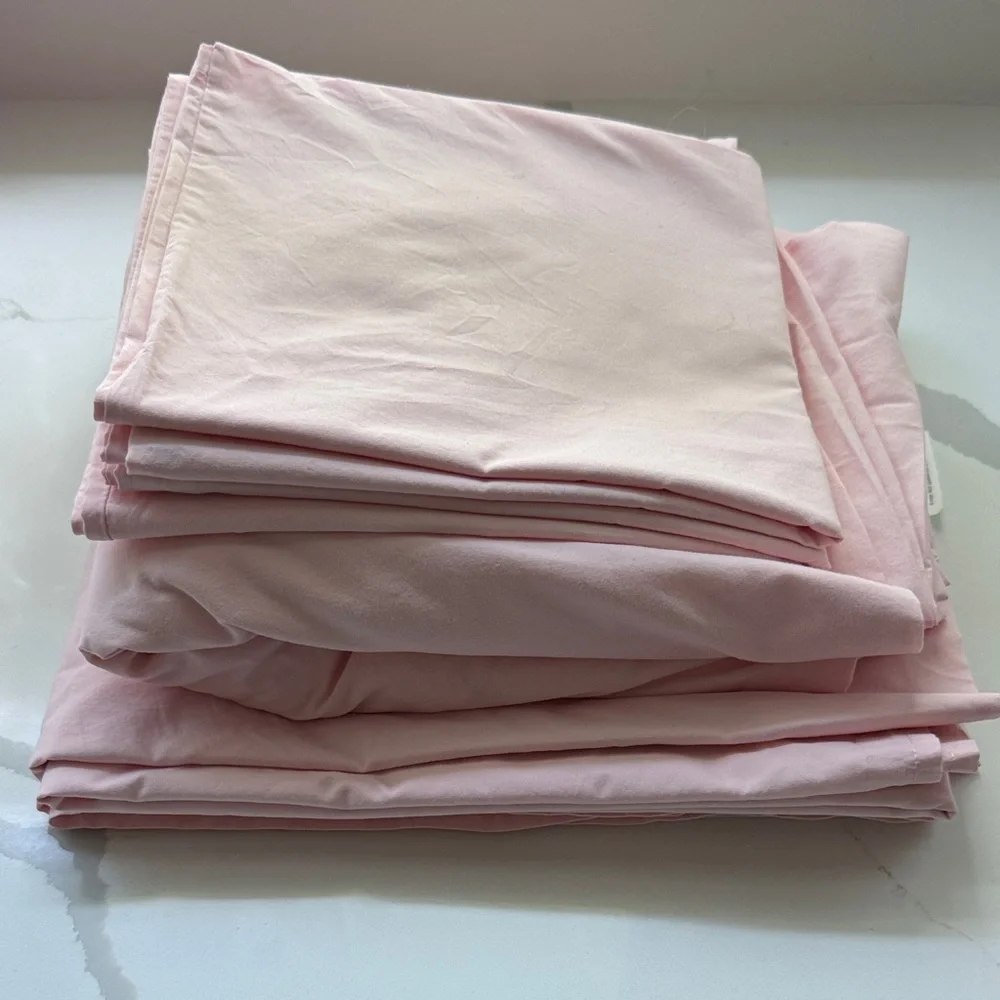 IKEA Soft Pink Bedding Sheets